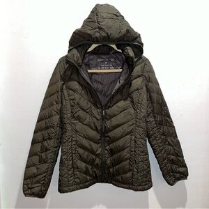 Packable Down Jacket London Fog Olive Green Women’s M